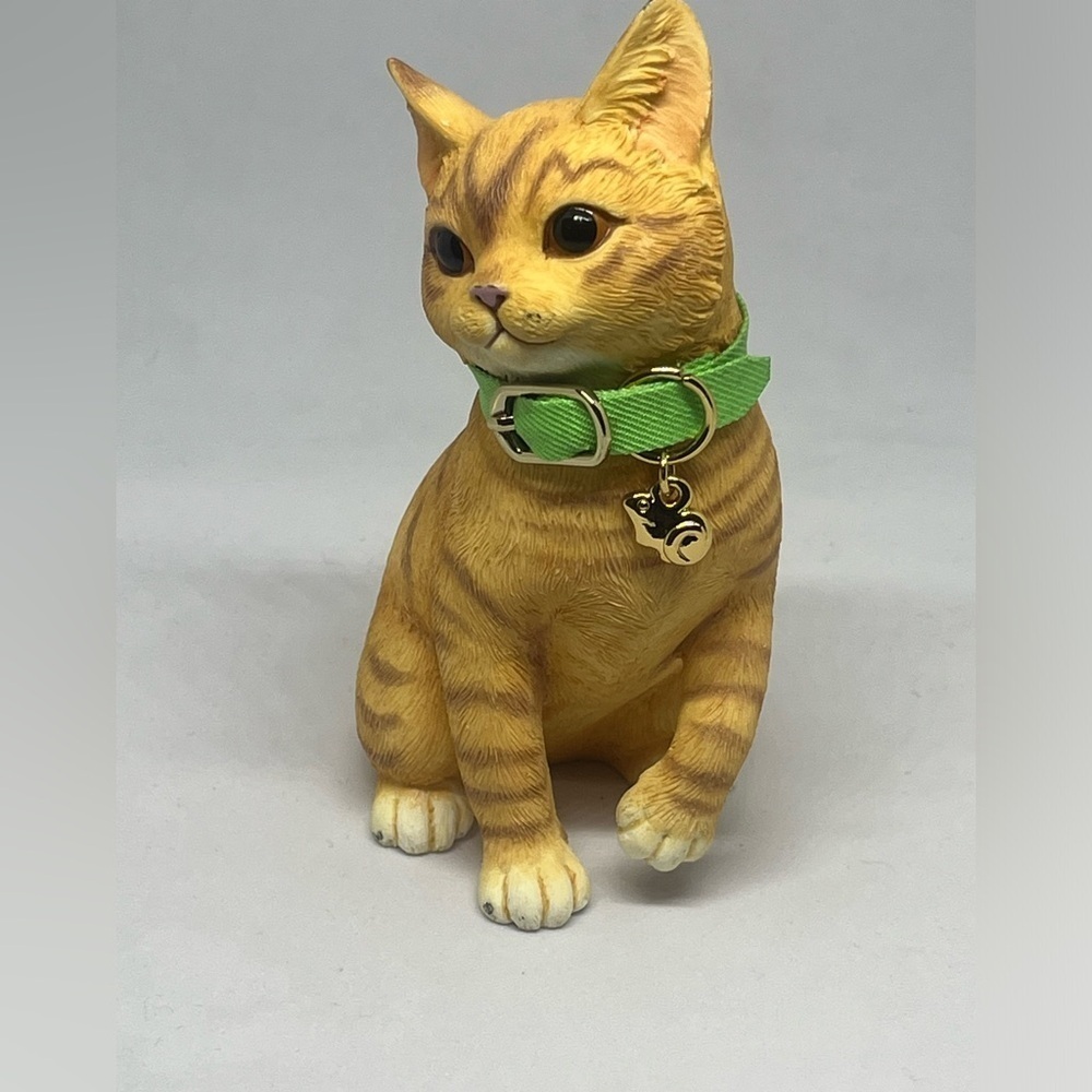 LENOX Charming KITTY Figurine with Green Collar GOLD MOUSE CHRAM. - Picture 6 of 6
